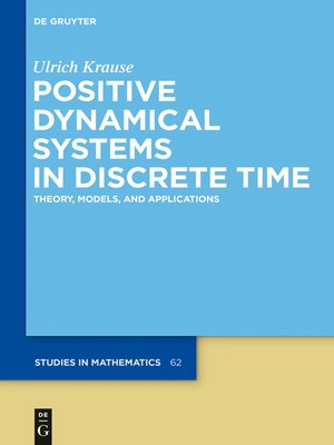 cover image of Positive Dynamical Systems in Discrete Time